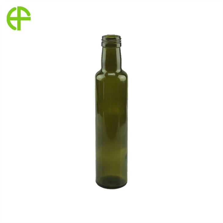 250 ml donkergroene olijfoliefles